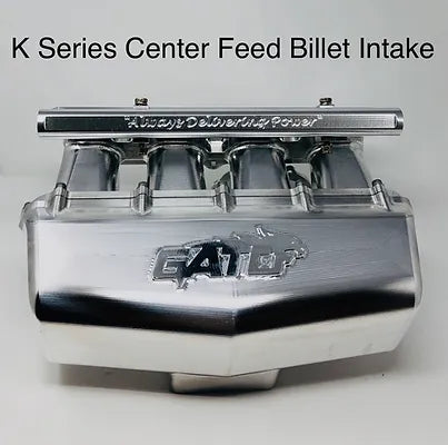 Gato Performance K-Series Center Feed Billet Intake Manifold Gato Performance K-Series Center Feed Billet Intake Manifold