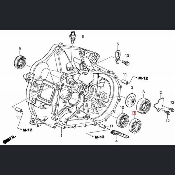 K-Series OEM Main Shaft Clutch Case Bearing