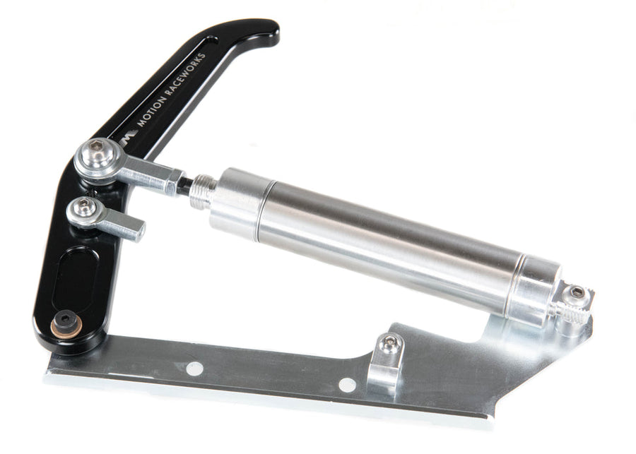 Motion Raceworks Black Billet CO2 Activated Parachute Handle Release Lever & Cable Mount Kit 14-030BLK