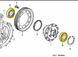 K-Series OEM Diff Bearings