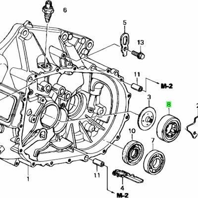 K-Series OEM 4.76 Counter Shaft Bearing