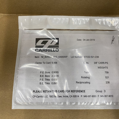 GTR Carrillo Rods (BNIB)